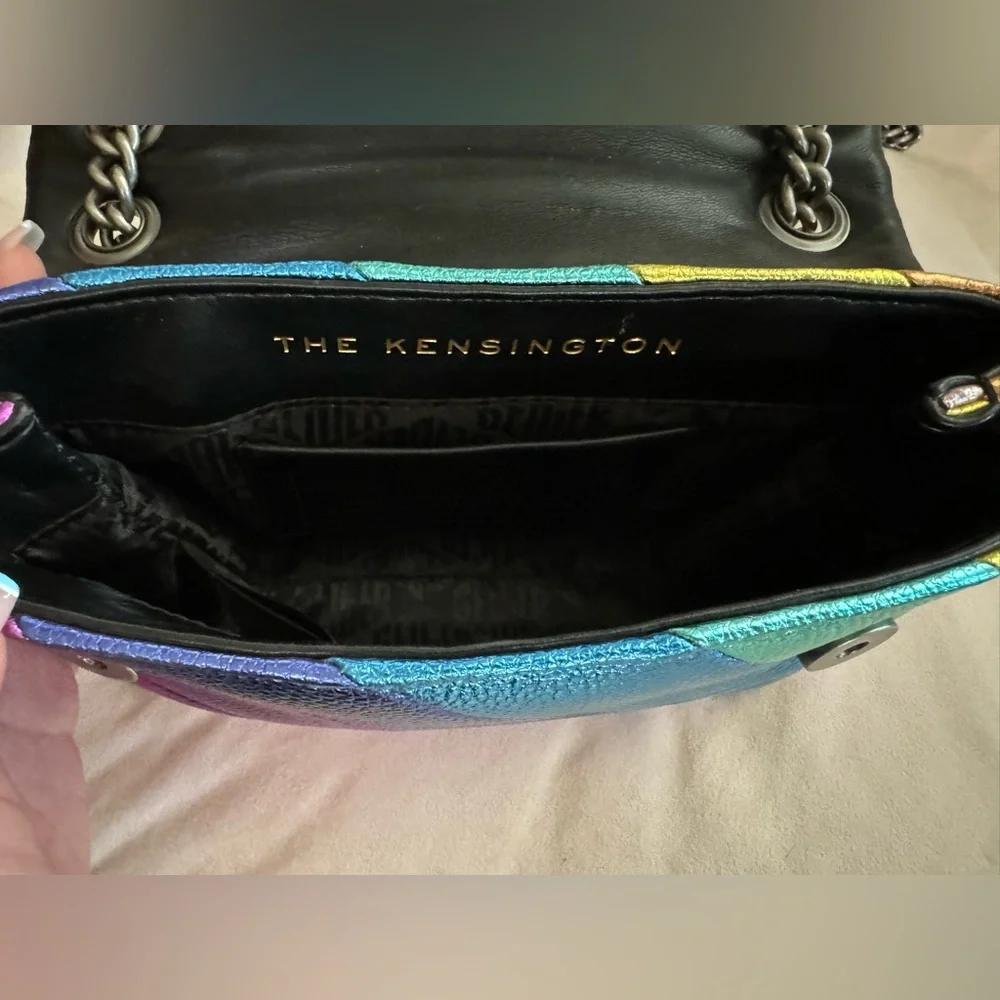 Kurt Geiger London- The Kensington mini rainbow purse - Picture 5 of 6